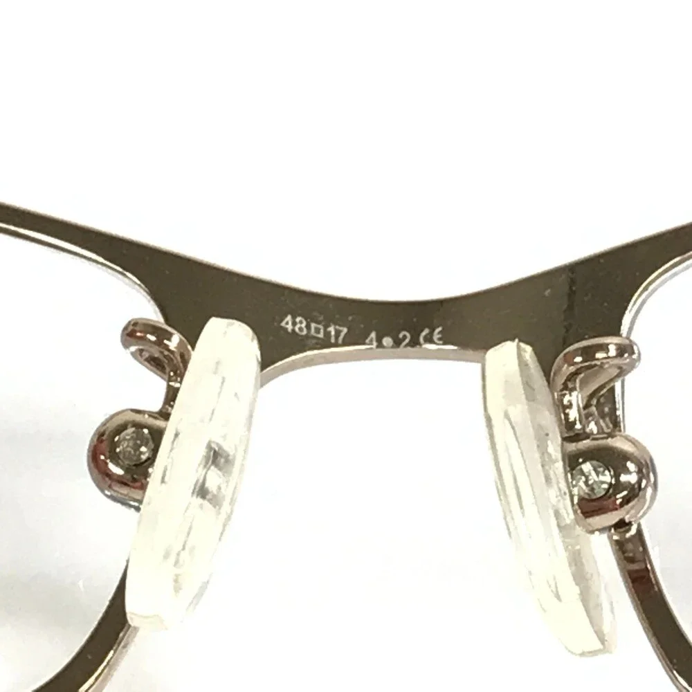 Vintage Ralph Lauren Petite Eyeglasses Frames RL1375 2N9 Gray Cat Eye 48-17-130